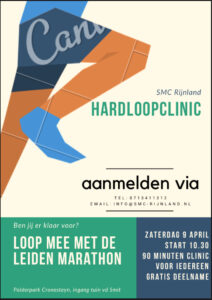 Hardloopclinic Leiden hardlopen blessurepreventie Marathon