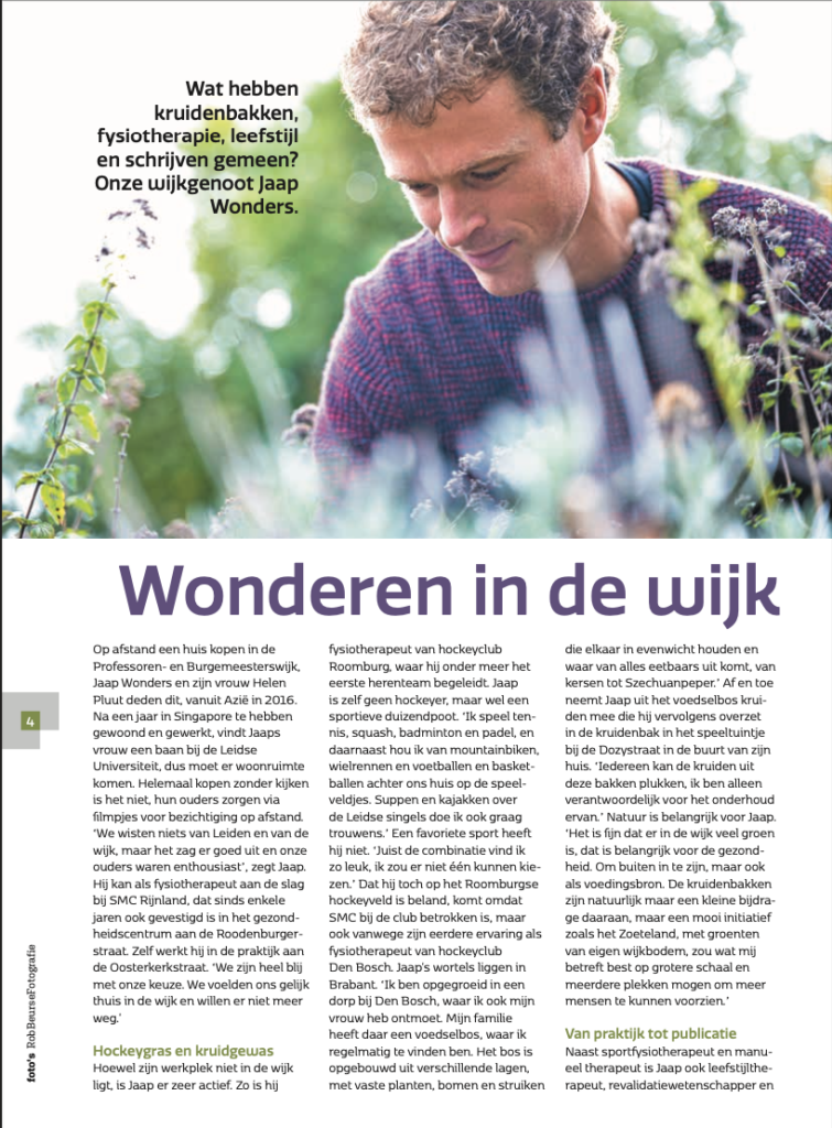 Jaap Wonders Alledaags wonderlijk leven interview