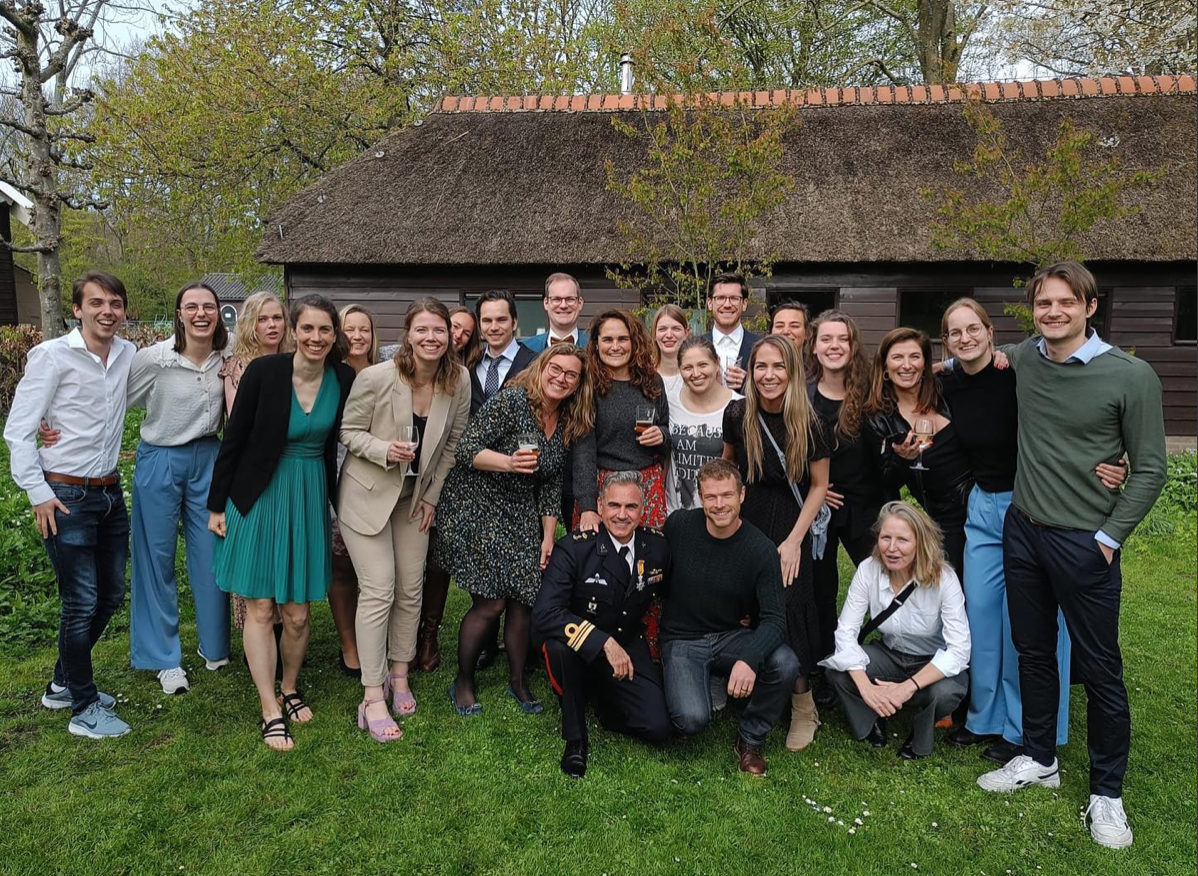 Jaco de Wolf SMC Rijnland Fysiotherapeuten Ridder met zwaarden in de Orde van Oranje Nassau