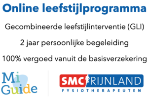 Online leefstijlprogramma Gecombineerde leefstijlinterventie GLI MiGuide x SMC